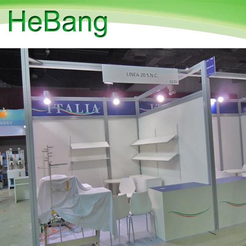 合邦厂家标准展位 铝合金八棱柱标摊与展架解决方案